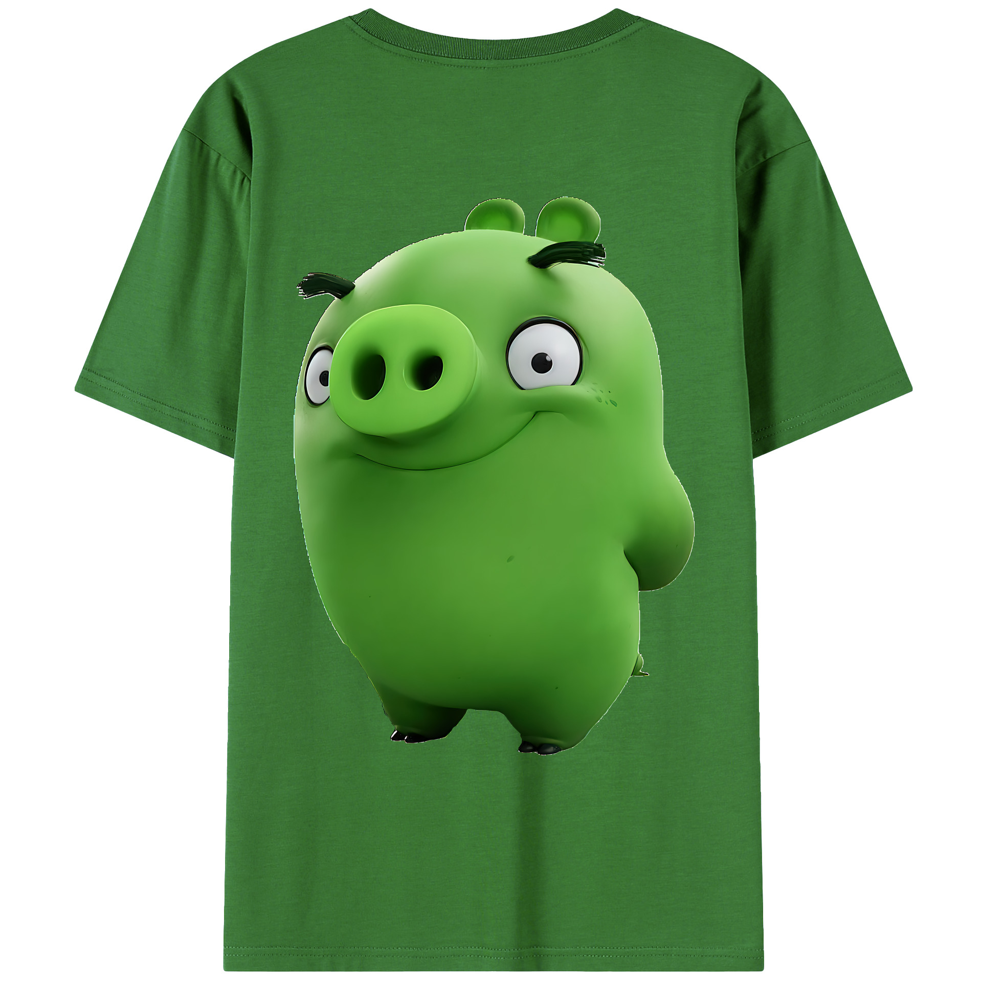 （画像用） Angry Birds アングリーバード レディース半袖Tシャツ(バックプリント)